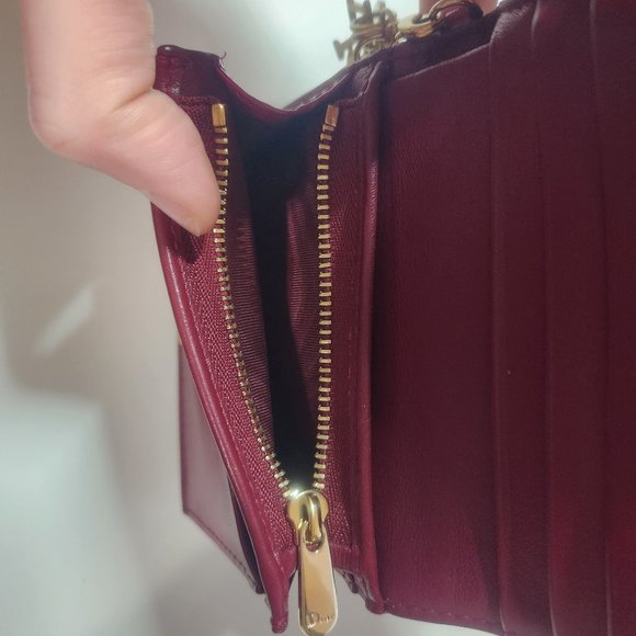 MINI LADY DIOR WALLET - Picture 2 of 6